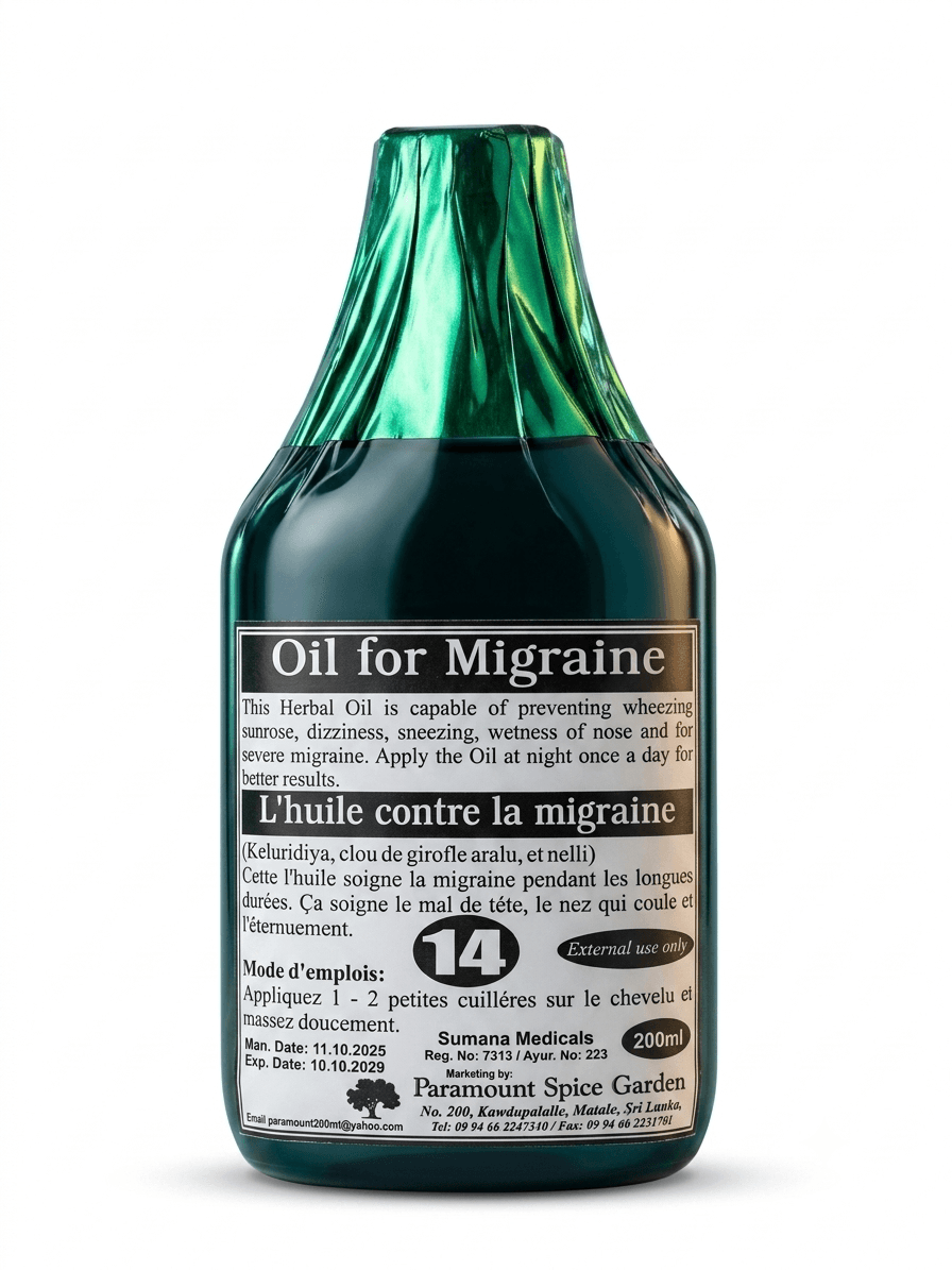 13. Migraine & Sleep Oil